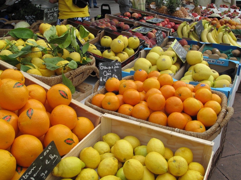 Market in Nice, France