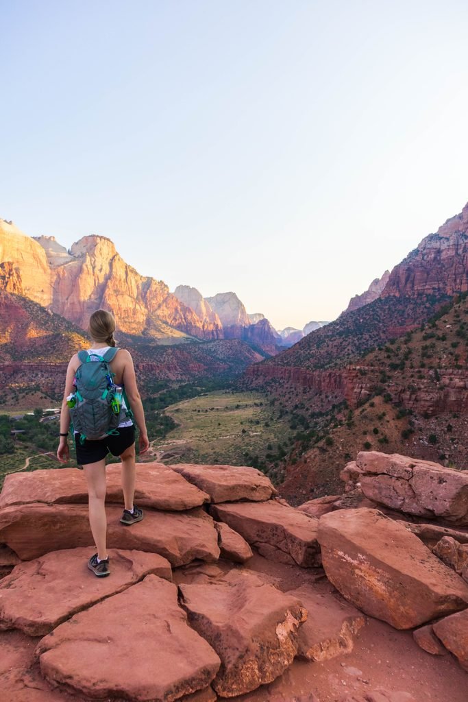 Hiking in Zion National Park
